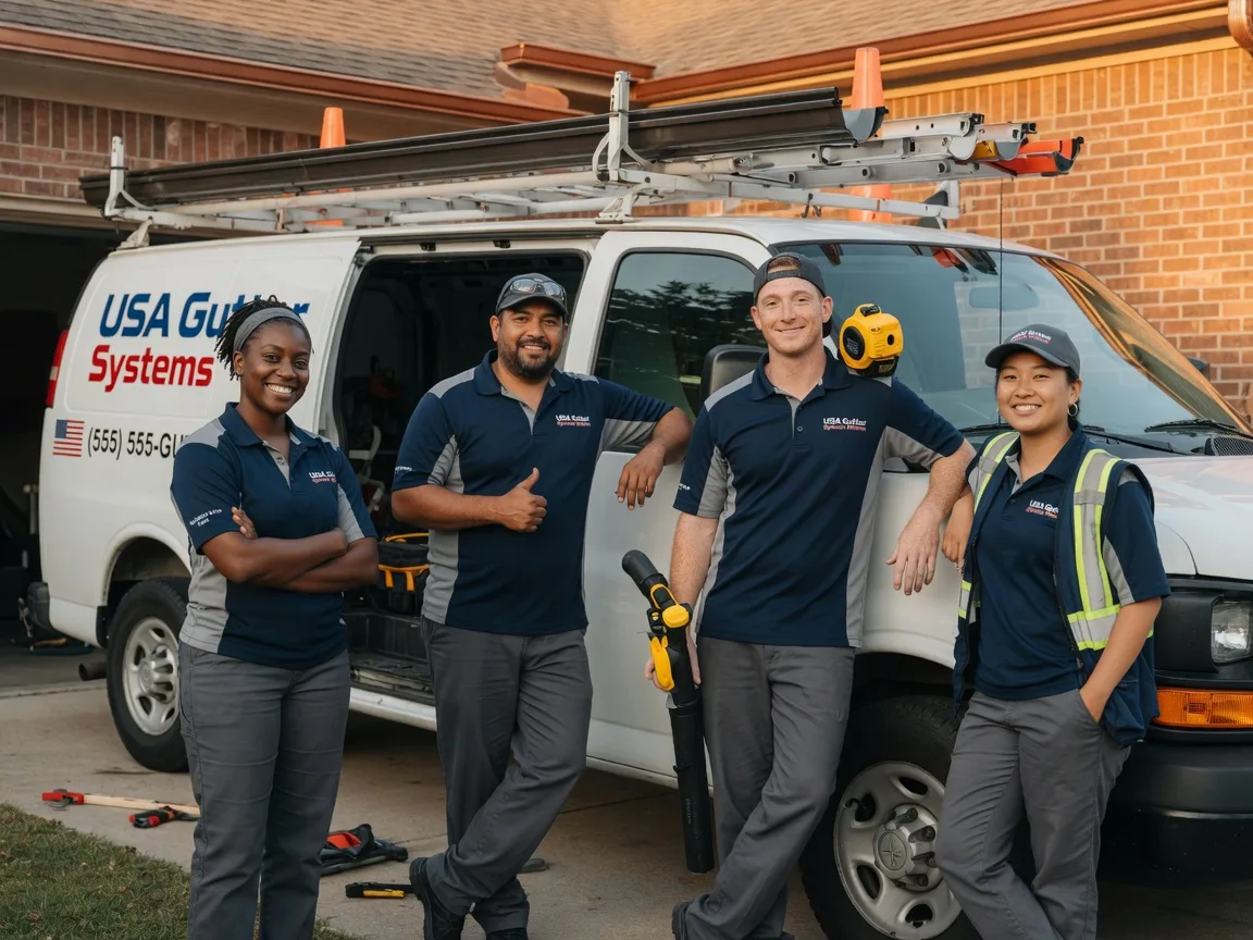 Gutter Installation company in Coupland, TX